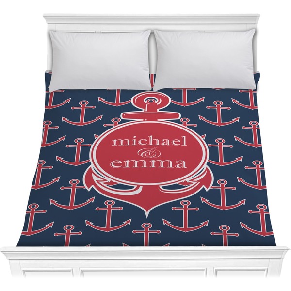 Custom All Anchors Comforter - Full / Queen (Personalized)