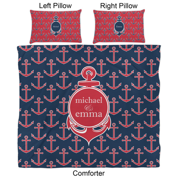 All Anchors Comforter Set - King - Approval