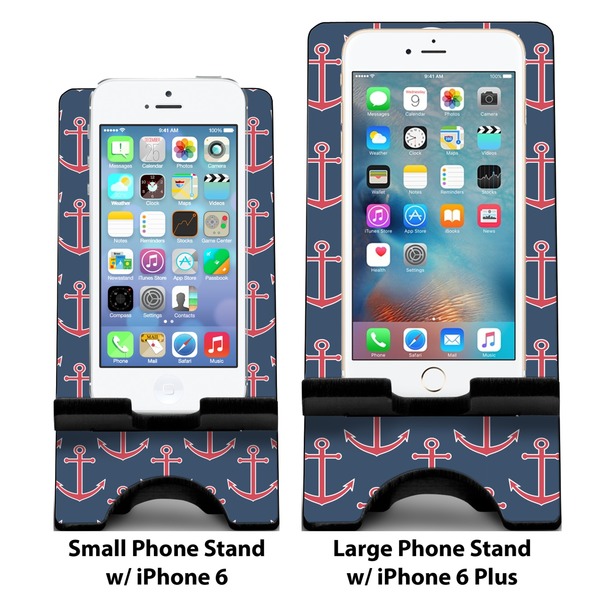 All Anchors Compare Phone Stand Sizes - with iPhones