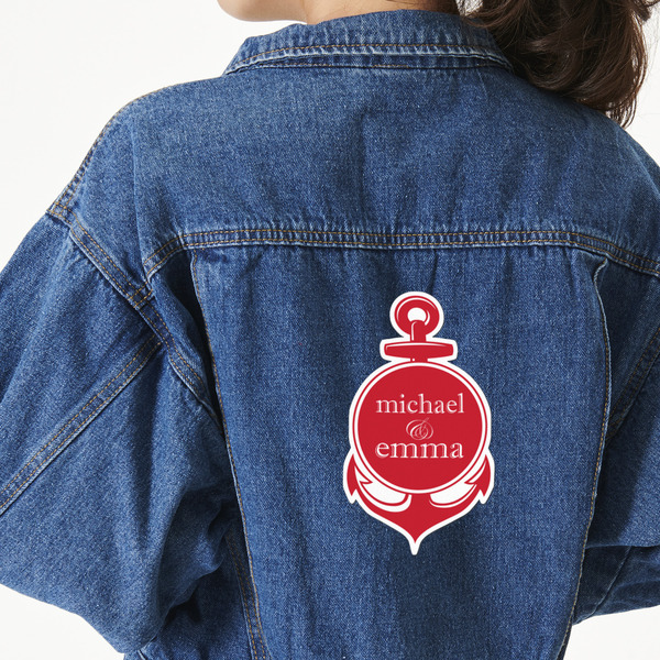 Custom All Anchors Large Custom Shape Patch - 2XL (Personalized)