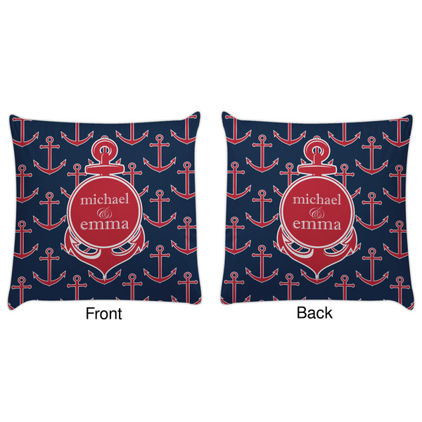 All Anchors Decorative Pillow Case - Approval