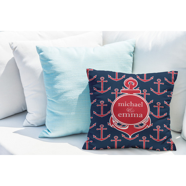 All Anchors Decorative Pillow Case - LIFESTYLE 2