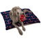 All Anchors Dog Bed - Large LIFESTYLE