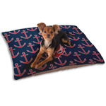All Anchors Dog Bed - Small w/ Couple's Names