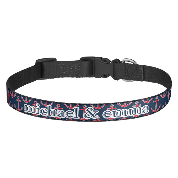 Custom All Anchors Dog Collar (Personalized)