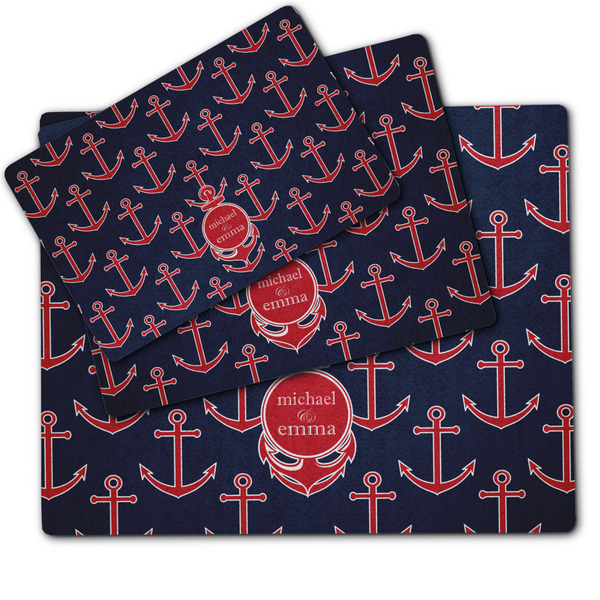 All Anchors Dog Food Mat - MAIN (sm, med, lrg)