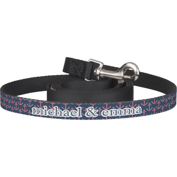 Custom All Anchors Dog Leash (Personalized)