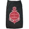 All Anchors Black Pet Shirt - 3XL (Personalized)