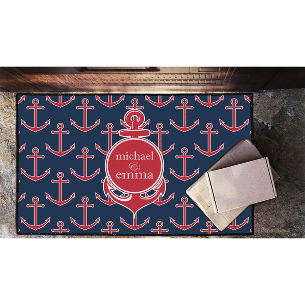 All Anchors Door Mat - LIFESTYLE (Lrg)
