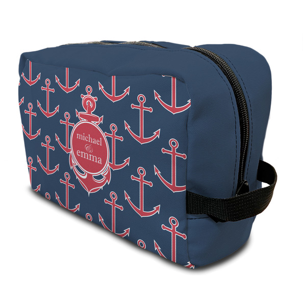Custom All Anchors Toiletry Bag / Dopp Kit (Personalized)