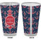 All Anchors Pint Glass - Full Color - Front & Back Views