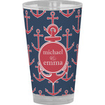 All Anchors Pint Glass - Full Color (Personalized)