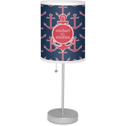 All Anchors 7" Drum Lamp with Shade (Personalized)