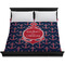 All Anchors Duvet Cover - King - On Bed - No Prop