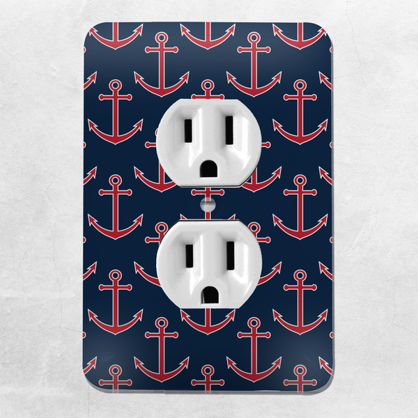 All Anchors Electric Outlet Plate - LIFESTYLE