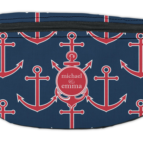 All Anchors Fanny Pack - Closeup