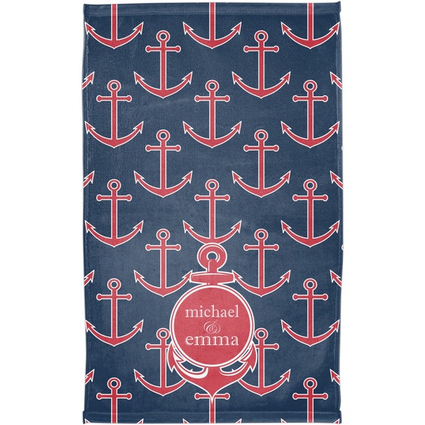 All Anchors Finger Tip Towel - Full View