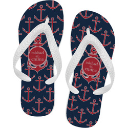 All Anchors Flip Flops (Personalized)