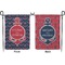 All Anchors Garden Flag - Double Sided Front and Back