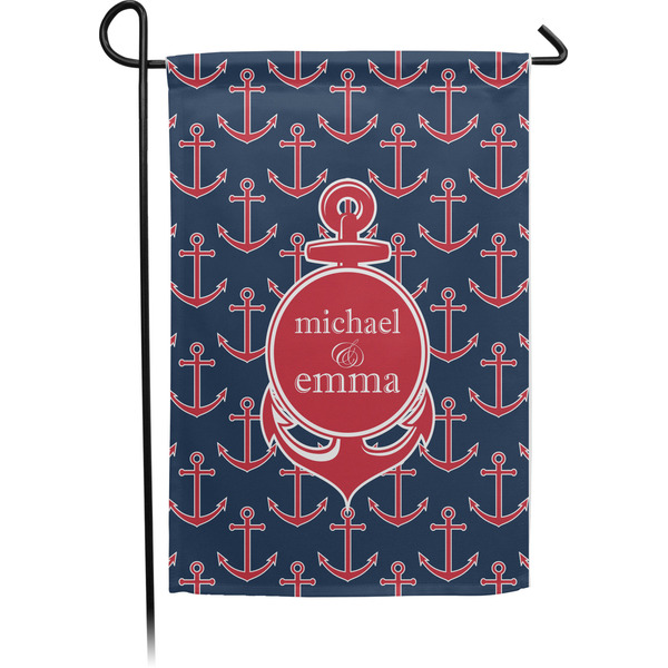 Custom All Anchors Garden Flag (Personalized)
