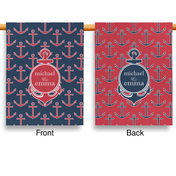 All Anchors Garden Flags - Large - Double Sided - APPROVAL