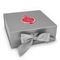 All Anchors Gift Boxes with Magnetic Lid - Silver - Front