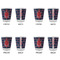 All Anchors Glass Shot Glass - Standard - Set of 4 - APPROVAL