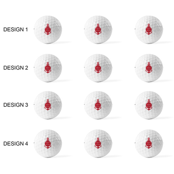 All Anchors Golf Balls - Titleist - Set of 12 - APPROVAL