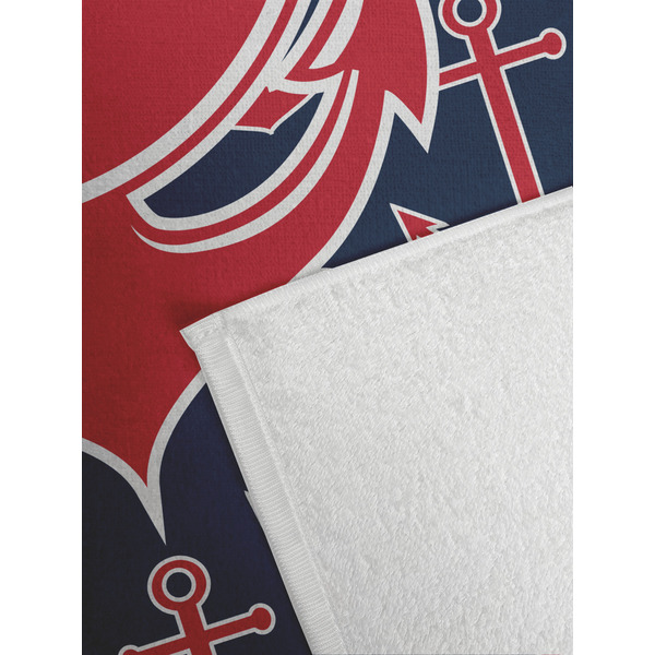 All Anchors Golf Towel - Detail