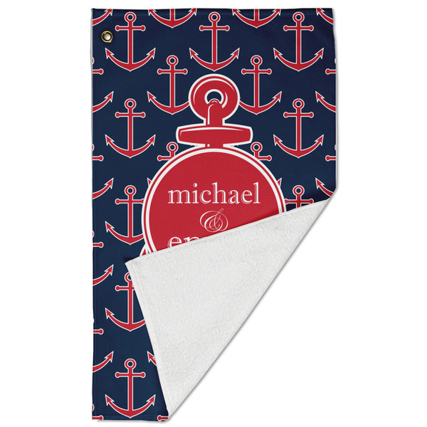 All Anchors Golf Towel - Folded (Large)