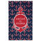 All Anchors Golf Towel - Poly-Cotton Blend - Large w/ Couple's Names