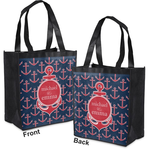 All Anchors Grocery Bag - Apvl