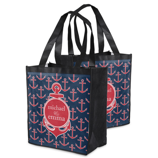 All Anchors Grocery Bag - MAIN