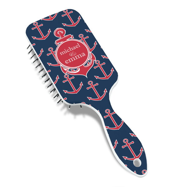 All Anchors Hair Brush - Angle View