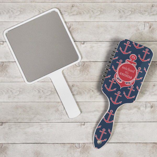 All Anchors Hair Brush - In Context