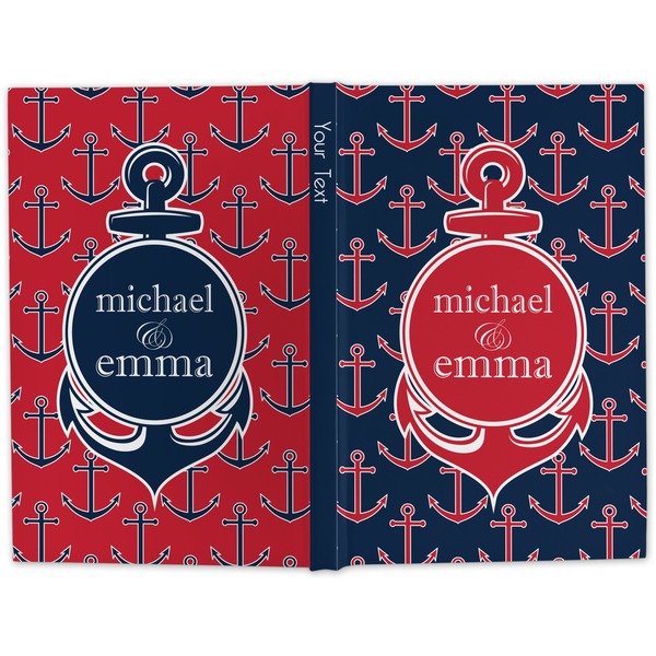 All Anchors Hard Cover Journal - Apvl