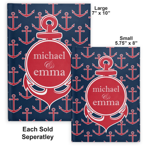 All Anchors Hard Cover Journal - Compare