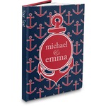 All Anchors Hardbound Journal - 7.25" x 10" (Personalized)