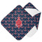 All Anchors Hooded Baby Towel (Personalized)