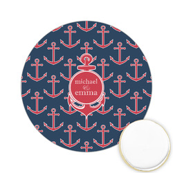 All Anchors Printed Cookie Topper - 2.15" (Personalized)