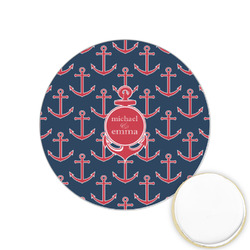 All Anchors Printed Cookie Topper - 1.25" (Personalized)