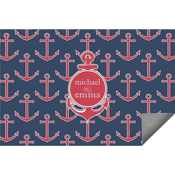 Custom All Anchors Indoor / Outdoor Rug (Personalized)