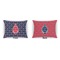 All Anchors  Indoor Rectangular Burlap Pillow (Front and Back)