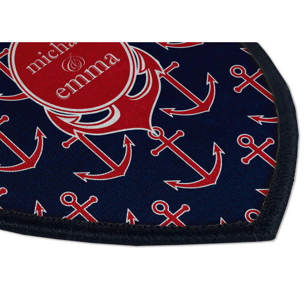 All Anchors Iron on Shield 3 Detail