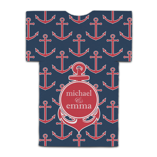 All Anchors Jersey Bottle Cooler - BACK (flat)