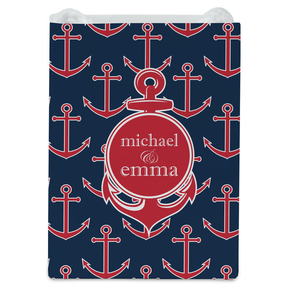 All Anchors Jewelry Gift Bag - Gloss - Front