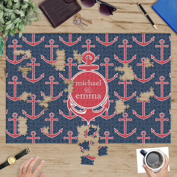 All Anchors Jigsaw Puzzle 1014 Piece - In Context