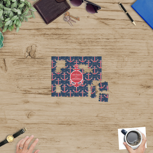 All Anchors Jigsaw Puzzle 110 Piece - In Context