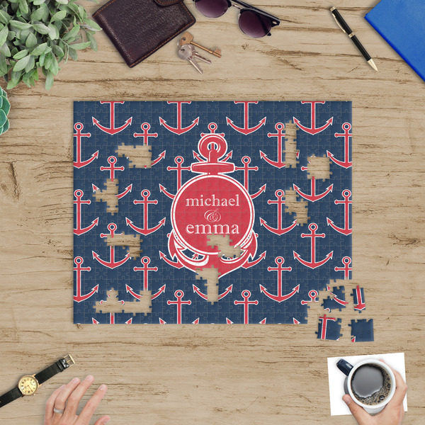 All Anchors Jigsaw Puzzle 500 Piece - In Context