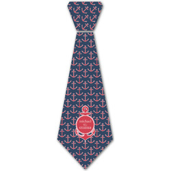 All Anchors Iron On Tie - 4 Sizes w/ Couple's Names
